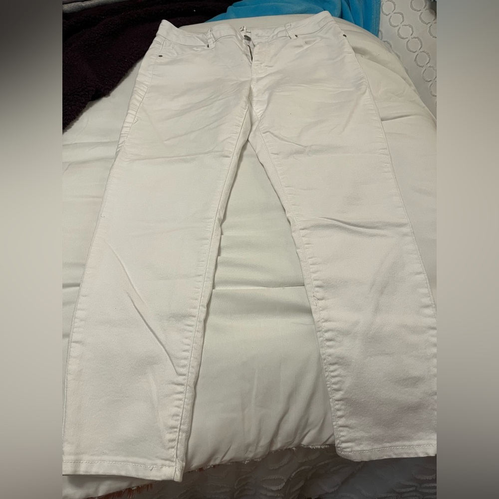 White jeans